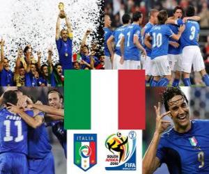 пазл Выбор Италии, группа F, Южная Африка 2010